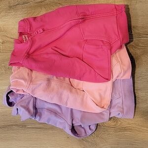 Bundle of 3 Jumping Beans 5T zipper hoodies